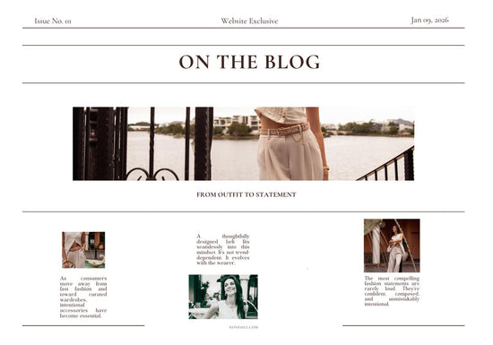 From Outfit to Statement: How Thoughtfully Designed Belts Redefine Modern Fashion.