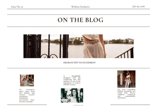 From Outfit to Statement: How Thoughtfully Designed Belts Redefine Modern Fashion.