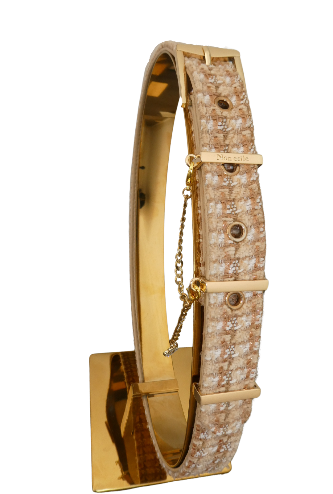 The Bijou Belt - Marbled Bisque